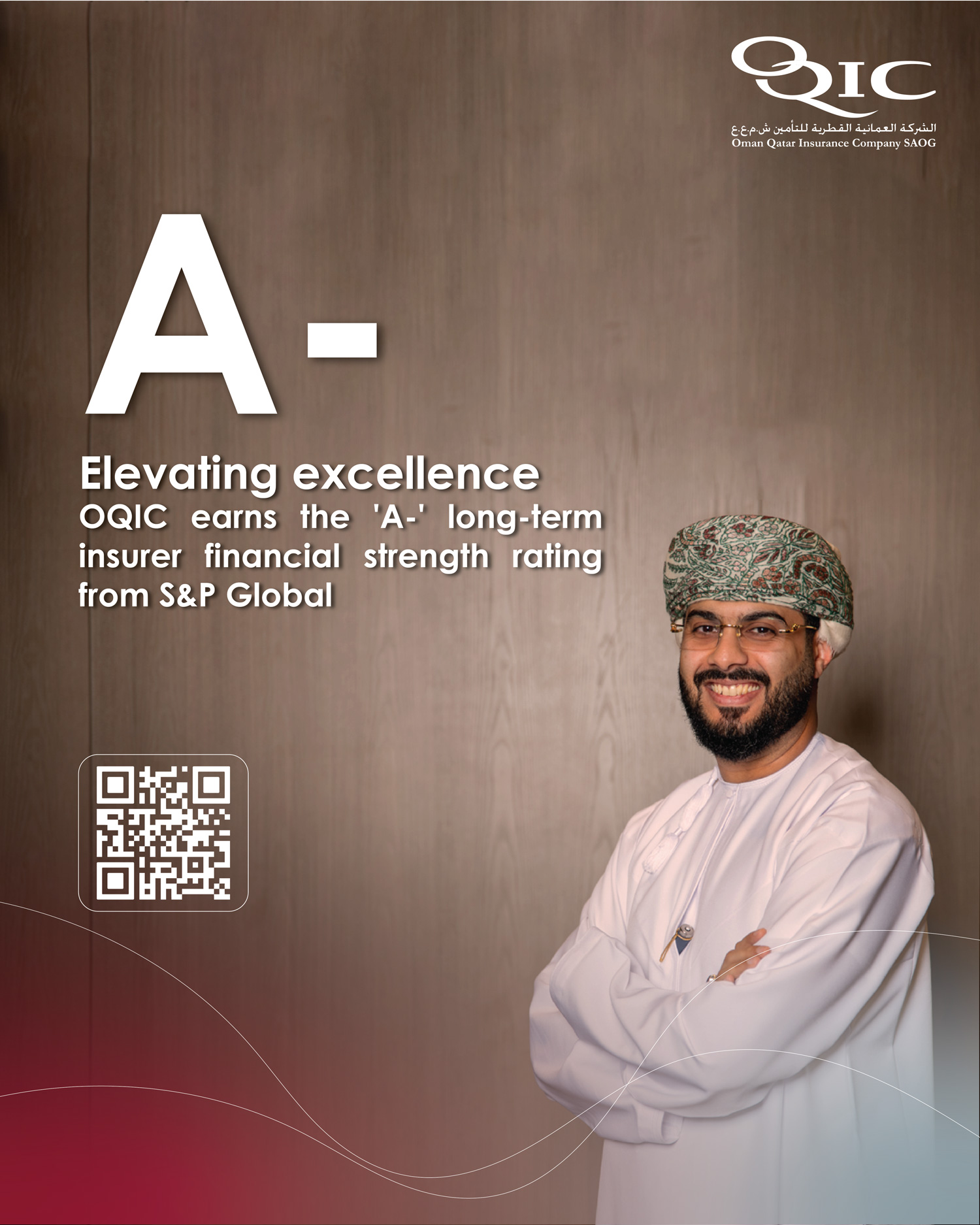 ‘A-’ S&P Global Credit Rating